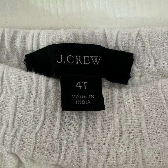 J. Crew full length pull on linen pant in size 4 Tall - Picture 7 of 7